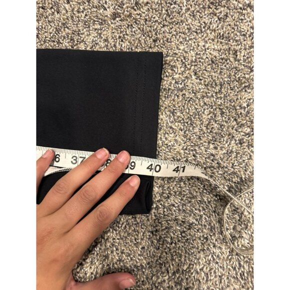 Joseph Ribkoff Long Black White Slit Skirt Size 6 - Picture 6 of 6